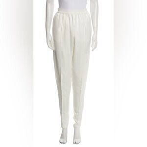 Celine Women's Elegant White Trousers